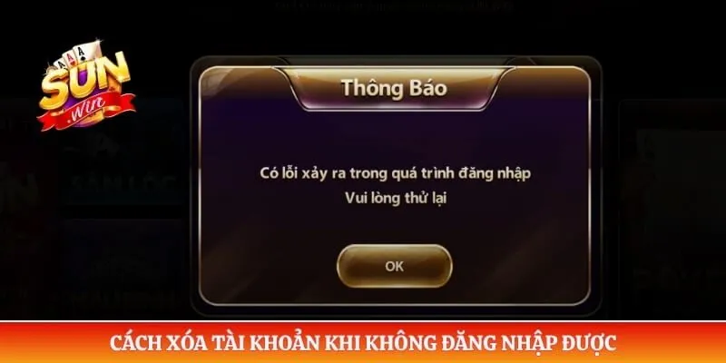 Cách Xóa Tài Khoản Sunwin An Toàn Và Quy Trình Xử Lý 2026 Cách xóa tài khoản khi không đăng nhập được