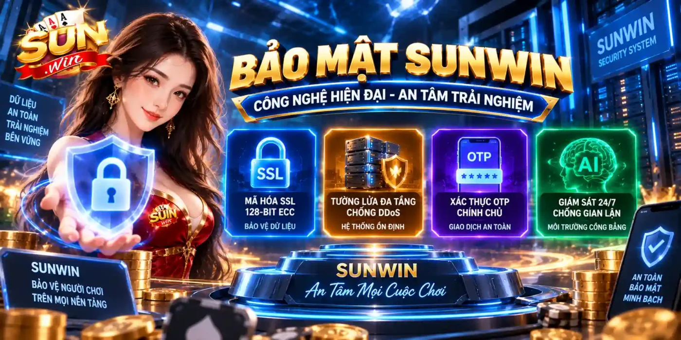 Sunwin ⭐️ Link Tải Cổng Game Sun win Mới Nhất 2026 Cơ Chế Bảo Mật Thông Tin Sunwin & Chống Gian Lận Đa Tầng