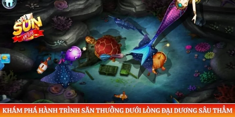 Bắn cá Sunwin Khám phá hành trình săn thưởng dưới lòng đại dương sâu thẳm