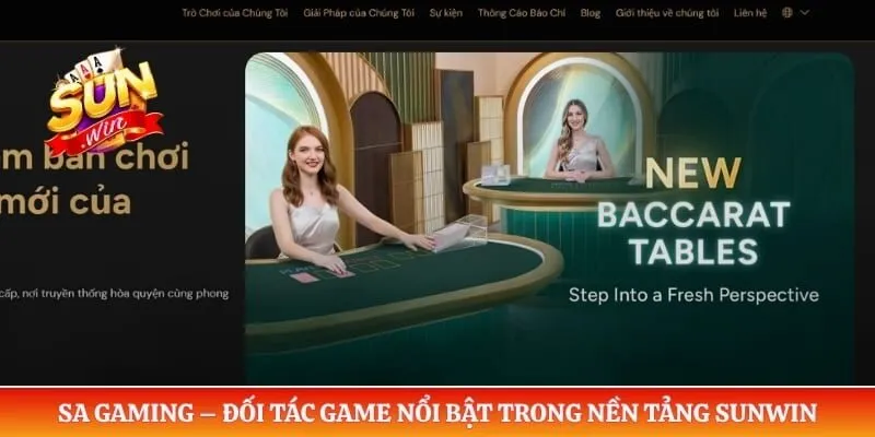 SA Gaming – Đối Tác Game Nổi Bật Trong Nền Tảng Sunwin SA Gaming – Đối Tác Game Nổi Bật Trong Nền Tảng Sunwin