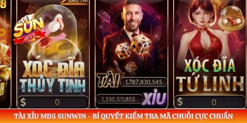 Tài Xỉu MD5 Sunwin - Bí Quyết Kiểm Tra Mã Chuỗi Cực Chuẩn Tài Xỉu MD5 Sunwin - Bí Quyết Kiểm Tra Mã Chuỗi Cực Chuẩn