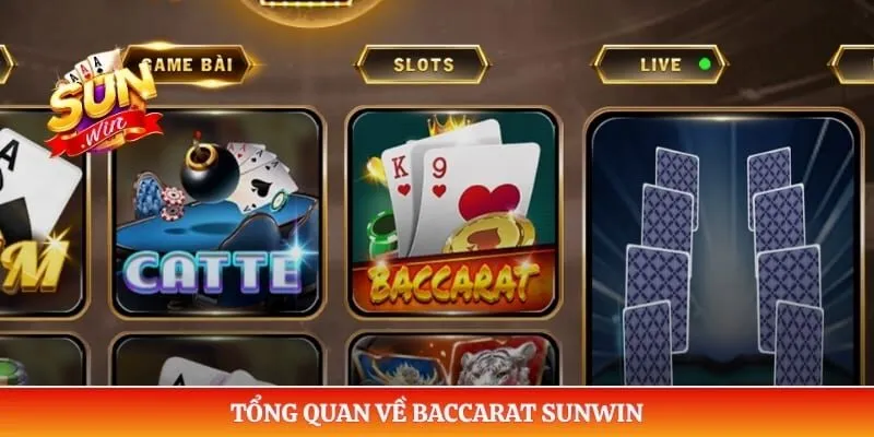 Baccarat Sunwin - Luật Chơi Và Kinh Nghiệm Cho Người Mới Tổng quan về Baccarat Sunwin